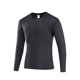 thumbnail image 5 of pstuiky camisas de manga larga para hombre, Camiseta informal de manga larga con cuello redondo para hombre, color liso, transpirable, para correr y hacer ejercicio Tops casuales para hombres m, 5 of 8