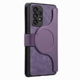thumbnail image 2 of Feishell For Samsung A53 5G Wallet [Support Magsafe Charger] Magnetic Detachable Flip Leather Phone Case with Card Slots[RFID Blocking], Zipper Bag, Kick-Stand For Samsung Galaxy A53 5G, Purple, 2 of 13