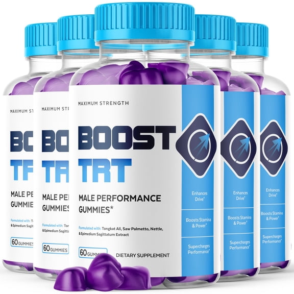 Boost TRT Gummies Advanced Formula All Natural Vitamin Supplement BoostTRT 300 Gummies