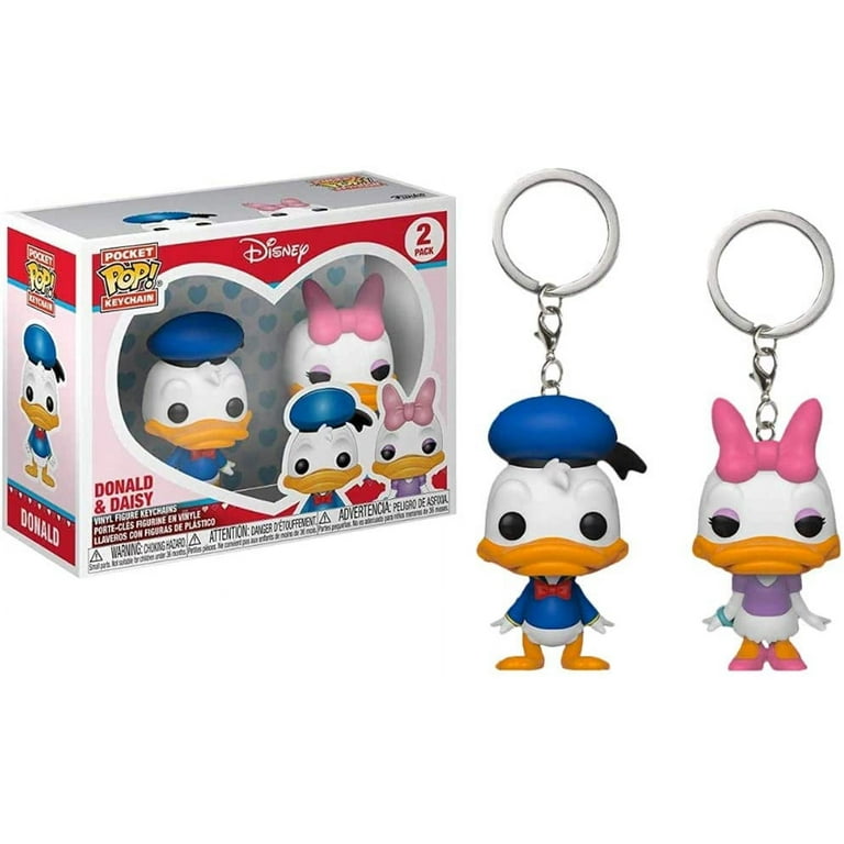 FunkoPop!KEY CHAIN KINGDOM HEARTS MICKEY FUNKO POP! KEYCHAIN: Disney - Donald & Daisy 2PK - Walmart.com