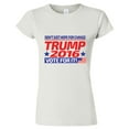 thumbnail image 2 of Don't Just Hope For Change Donald Trump Vote For It! 2016 Printed T-Shirt Short Sleeve T-Shirt Soft and Comfy Shirt, Lightweight Shirt White Woman Tshirt Medium, 2 of 3
