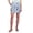 BLUE, variant on Women's Pull on Linen Blend Skort
