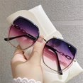 thumbnail image 1 of Luxury Brand Design Vintage Rimless Rhinestone Sunglasses Women Men Fashion Sun Glasses Oversized Sunscreen Shades, 1 of 5
