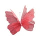 thumbnail image 3 of Mariposa artificial de hilo de seda Macarena Decoraciones de boda malla de mariposa falsa Rojo, 3 of 8