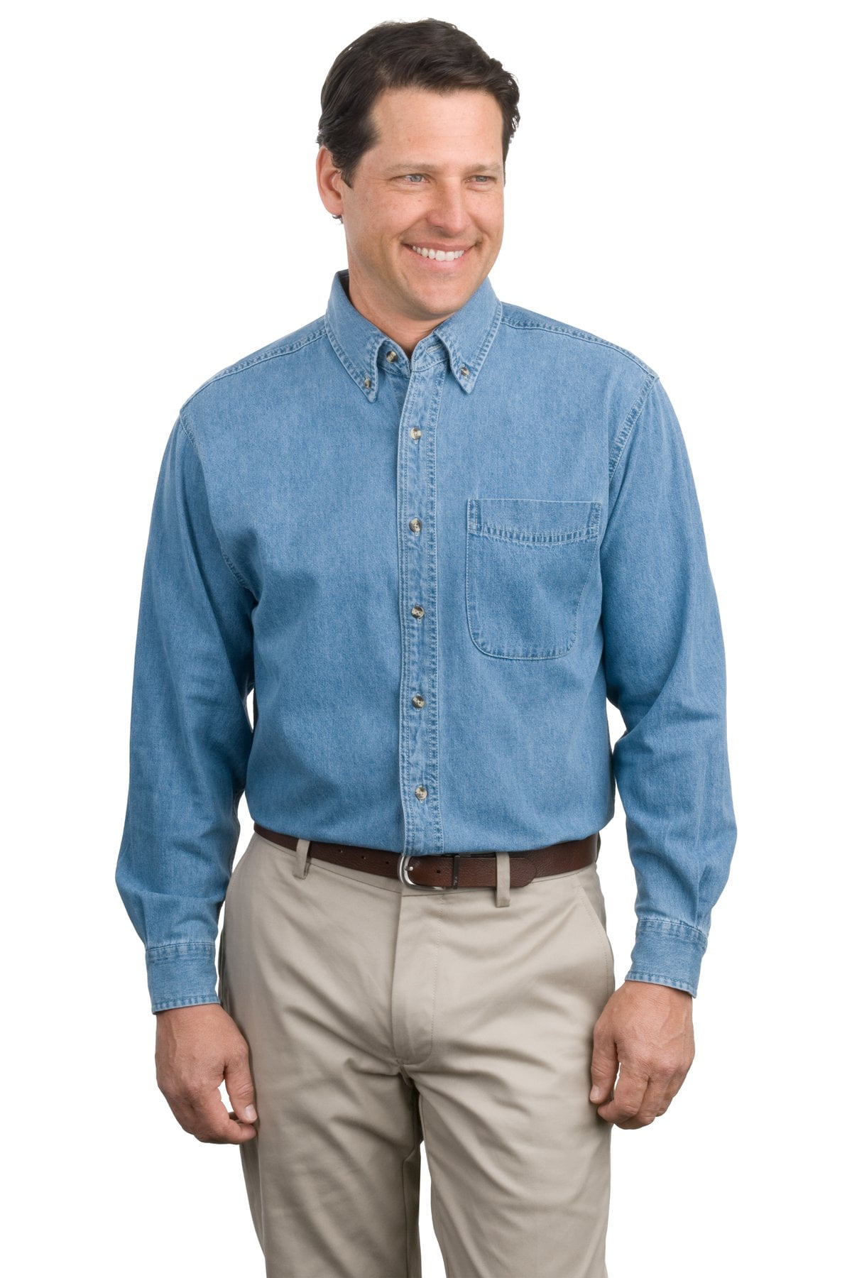 walmart denim shirt mens