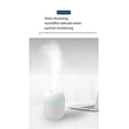 thumbnail image 4 of Difusor de aromaterapia de 250 ml, humidificador USB LED DC5V con mini pulverizador, fuente de alimentación USB para riego por goteo nocturno con accesorios, 4 of 7