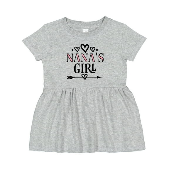 Inktastic Nana Girl Granddaughter Girls Baby Dress