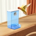 thumbnail image 1 of Alimentador de pájaros para suministros de alimentación de jaula, contenedor de comida colgante para canarios, periquitos, canarios, pinzones, Salvador Comedero automático para pájaros, 1 of 10