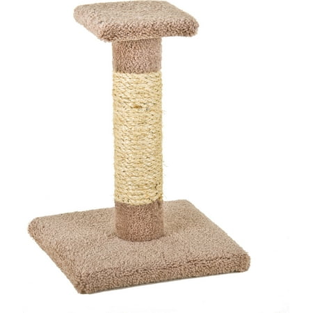 Ware Kitty Cactus Post - Ware Mfg. Inc. Dog/cat-Kitty Cactus With Sisal- Natural 13 X 13 X 18 In