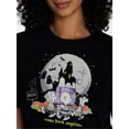 thumbnail image 4 of Peanuts Haunted House Women's and Women's Plus Shorty Set, 2-Piece Sizes XS-3X, 4 of 5