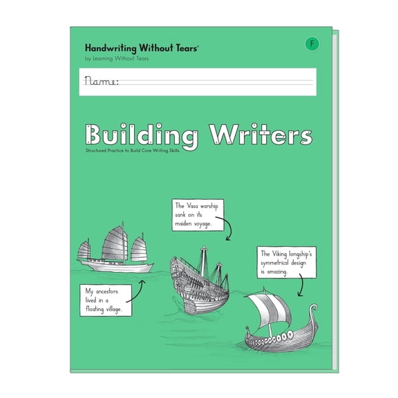 Learning Without Tears  Building Writers 5th Grade Student Workbook, 88 Pages