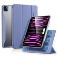 thumbnail image 2 of ESR Hybrid Case Compatible with iPad Pro 12.9 Inch (2022/2021), iPad Pro 12.9 Case with Pencil Holder, Detachable Magnetic Cover, Vertical Stand, Rebound 360 Series, Purple, 2 of 8