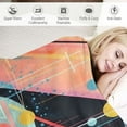 thumbnail image 3 of COMIO Throw Blanket Cocktail Graphic Art Super Soft Warm Large Flannel Blanket Juice Blanket Print Throw Blanket Lightweight Cozy Moving Blankets Fuzzy Blanket for Bed Couch Sofa, 3 of 6