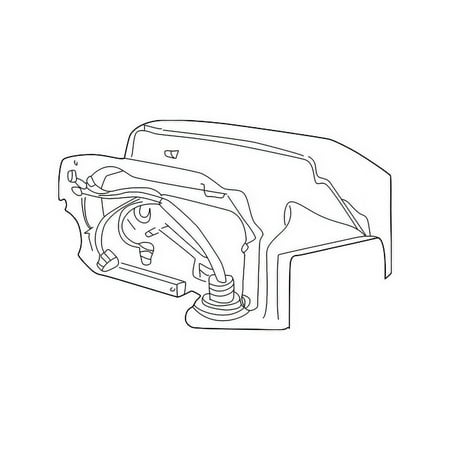 Genuine OE Volvo Frame - 3512524 Fits select: 1998-2000 VOLVO S70, 1998-2000 VOLVO V70
