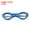 Blue, variant on Uxcell Folding Scissors Portable Travel Mini Scissors Bulk Glasses-Shape Shear for Outdoor Fishing Craft, Black 4 Pack