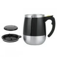 thumbnail image 3 of Smart Self Stirring Coffee Mug Double Self Stirring Mug For Home Coffee Tea Milk Hot Chocolate Office, 3 of 8