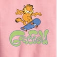 thumbnail image 2 of Garfield - Garfield Skater Logo - Toddler & Youth Crewneck Fleece Sweatshirt, 2 of 4