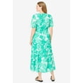 thumbnail image 2 of Woman Within Plus Size Tiered Midi Dress, 2 of 3