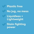 thumbnail image 3 of ECOS Plastic-Free Liquidless Laundry Detergent Sheets, Free & Clear, 57 Detergent Sheets Pack of 10, 3 of 6