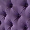 thumbnail image 3 of Catherine Contemporary Full/Queen Tufted Fabric Headboard, Light Purple and Black, 3 of 3