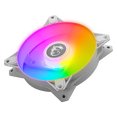 thumbnail image 3 of MSI MPG F120 ARGB-3W 120mm PWM Addressable RGB LED Case Fan White - Anti-Vibration Fan Gasket - Hydraulic Bearing -  600 ~ 1200 RPM - 3 Packs, 3 of 5