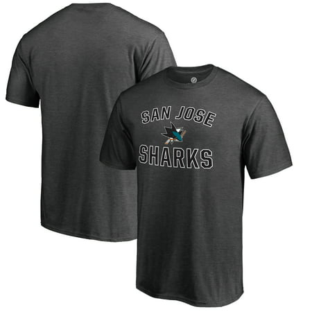 San Jose Sharks Fanatics Branded Victory Arch T-Shirt - Heathered