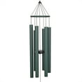 thumbnail image 3 of Alpine Corporation 39" Green Metal Windchime with Green Gemstone, 3 of 11