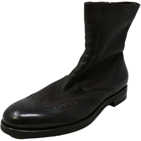 Henderson Baracco Men's 37506M Baron Ebano Mid-Calf Leather Boot - 9M