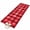 Red, variant on Runner Rug 2'x6', Red Plaid Washable Non-Slip Hallway Runner Rugs, Modern Art Checkered Farmhouse Bedside Rugs Floor Mats Carpet Runners for Kitchen Bathroom Laundry Room