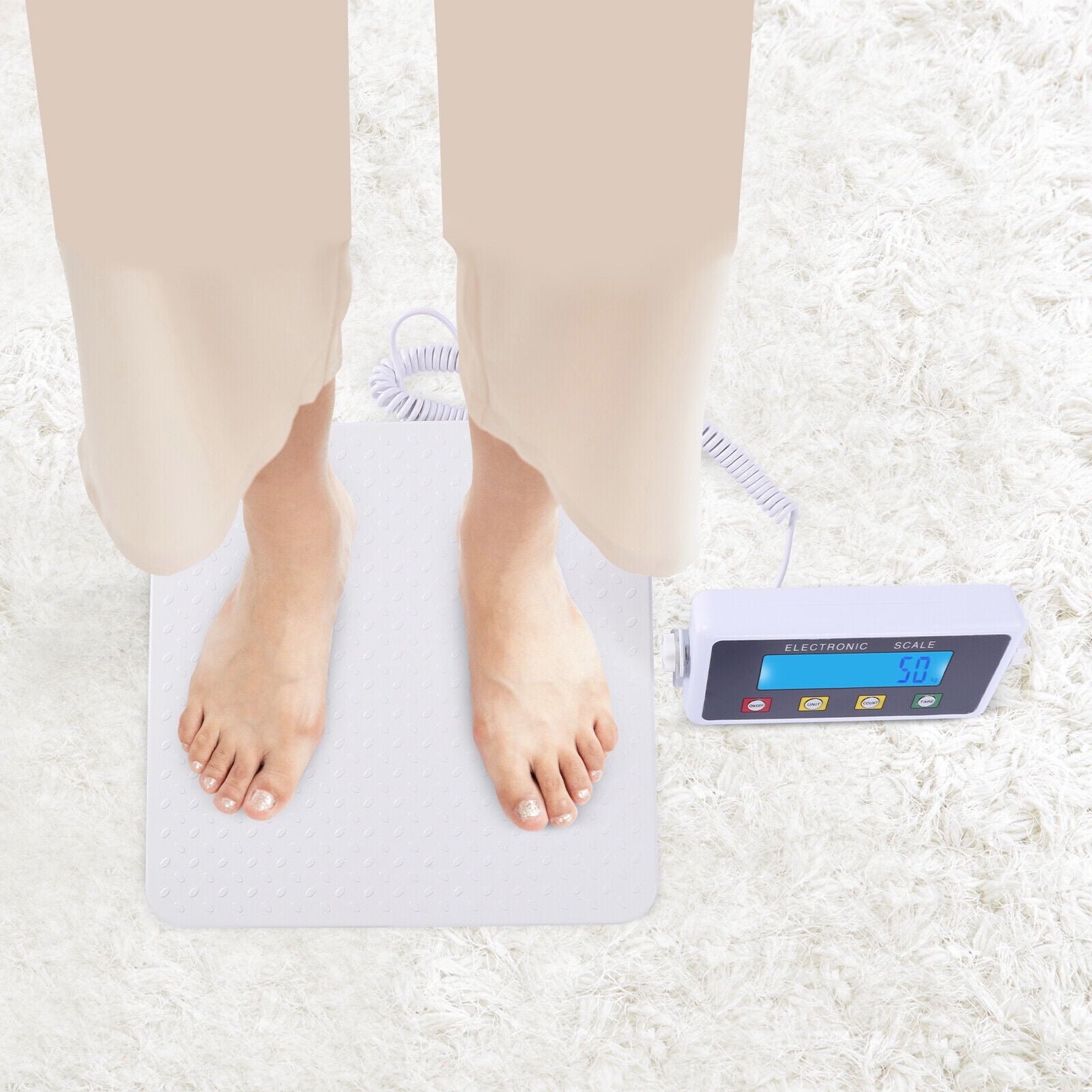 HighPrecision Digital Display Electronic Body Weight Scale 660lbs