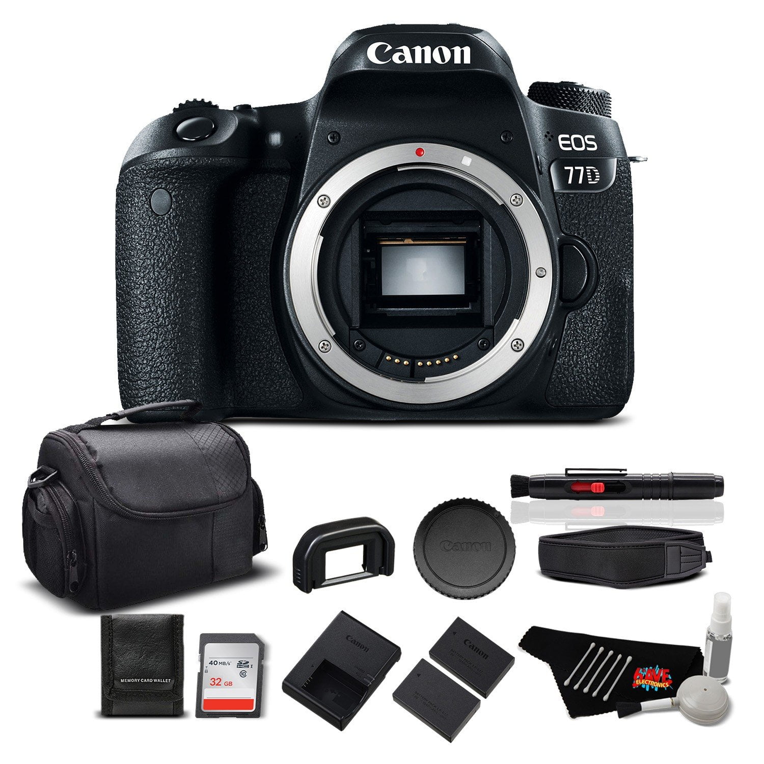Canon DSLR Camera Body Bundle Walmart.com