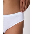 thumbnail image 5 of Hanes Ultimate Bikini 6-Pack Women's Underwear Breathable Cotton Tagfree Cool Comfort, 5 of 7