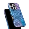 thumbnail image 6 of DesignSkinz Scratch-Resistant Hard Slim Case Compatible with iPhone 13 (Compatible with MagSafe) - Neon Vibrant Snake Skin Pattern, 6 of 9