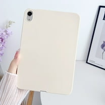 Allytechgroup iPad mini Case 1 2 3 4 5, Ultra Slim Thin Lightweight Soft Silicone Back Shell Bumper Shockproof Protective Case Cover for Apple iPad Mini 1st 2nd 3rd 4th 5th Gen 7.9", Beige