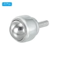thumbnail image 3 of Unique Bargains Roller Ball Transfer Bearing 1' Load 66lbs Stud Mounted Carbon Steel Rotation Caster Unit, 8 Pack, 3 of 5