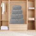 thumbnail image 1 of Fiudx Bolsa de Almacenamiento de Gran Capacidad, Tela No Tejida Gruesa, Asas Reforzadas, Cremallera Resistente, Organizador de Ropa de Cama Versátil, Ideal para Armario, Ático, Dormitorio, Dormitorio, 1 of 7