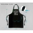 thumbnail image 2 of Funny Dog Lover Gifts Aprons for Women Men with Pockets, Gifts for Dog Mom Dad Owners, Pet Lovers Owners Waterproof Adjustable Bib Apron for Cooking Kitchen Dishwashing BBQ Baking Grill, 2 of 6