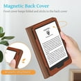 thumbnail image 2 of Fintie Case for 6" All-New Kindle (11th Generation-2024/2022 Release), Premium PU Leather Sleeve Stand Cover with Card Slot and Hand Strap, Vintage Brown, 2 of 8