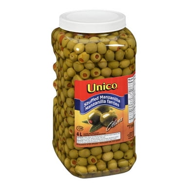 Unico Manzanilla Farcie Vert Olive 4 L/135,26 Oz