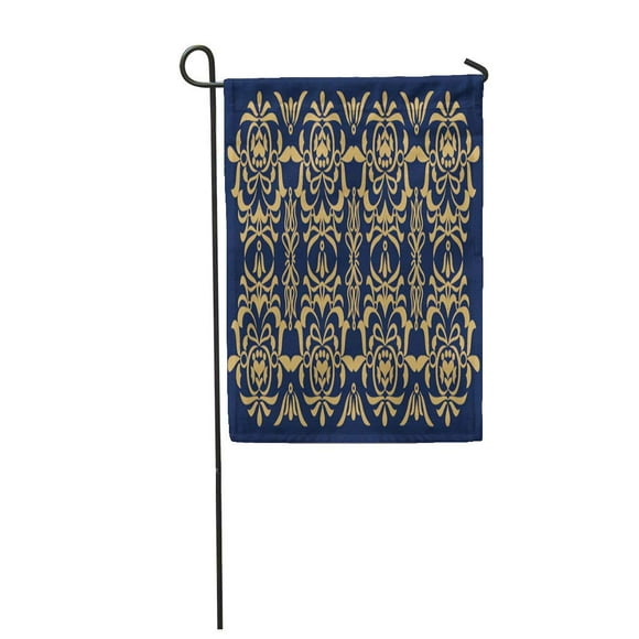 NUDECOR Paisley Beautiful Hungarian Folk Pattern Abstract Artistic Culture Drawn Garden Flag Decorative Flag House Banner 28x40 inch