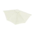 thumbnail image 2 of DYNWAVECA Patio Umbrella Canopy Replacement Cloth Waterproof Polyester Parasol Canopy Top for Yard Swimming Pool Garden Balcony Terrace beige, 2 of 10