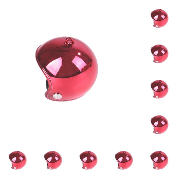 Casco para mascotas Greeniant sombreros divertidos ajustables para pollo rojo brillante 10Conjunto