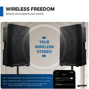 Gemini GD-215PRO Professional Bluetooth PA Speaker System