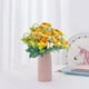thumbnail image 4 of Ramo de simulación artificial Flores artificiales Flores falsas Decoración, 4 of 6