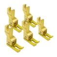 thumbnail image 3 of Voxware 5 Pieces Sewing Presser Foot Auxiliary Presser Computerized Flatbed Machine Attachment Edge Guide Positioning Multi Functional PP Suitable for DIY Sea right 0.1, 3 of 8