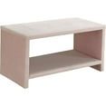 thumbnail image 1 of Pemberly Row Contemporary Upholstered Pink Velvet Nightstand, 1 of 4