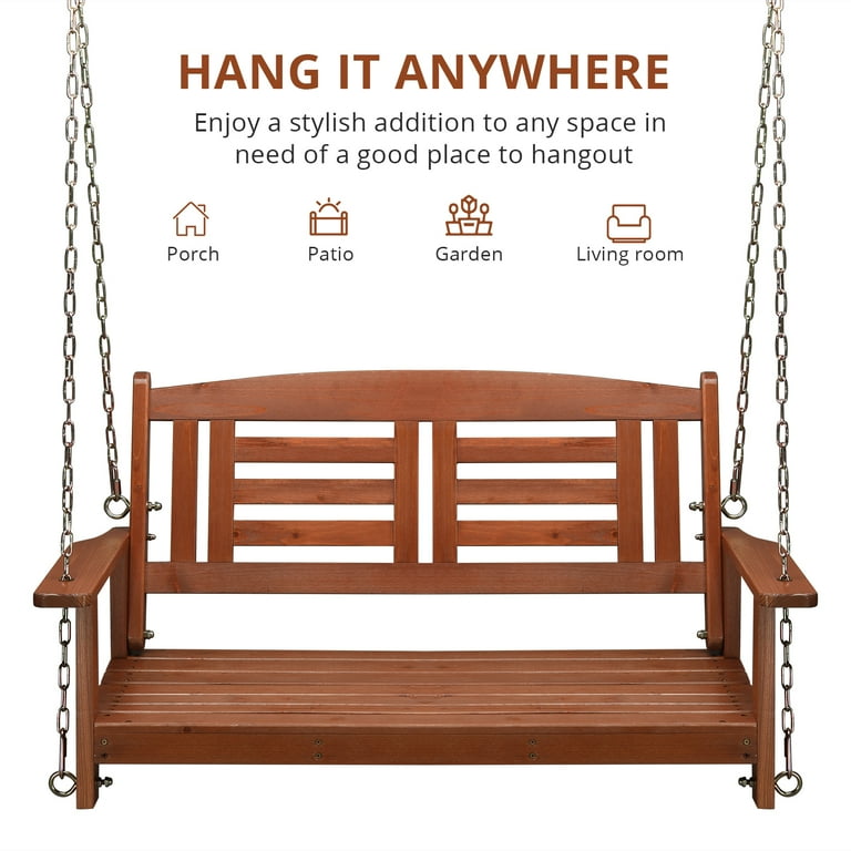 Double bench swing sales