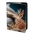 thumbnail image 2 of Pofeuu Coral Fish Dolphin Print Travel Document Organizer Passport Holder Men Women for Family (6.5 in x 4.5 in),Wallet Holder Credit Card Clutch Bag Case, 2 of 5