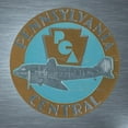 thumbnail image 2 of Retrotravel 15x15 Gold Ornate Wood Framed with Double Matting Museum Art Print Titled - Pennsylvania Central Airways, 2 of 4