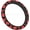 B, variant on 14.5-15 Inch Anime Red Cloud Naturo Akatsuki Steering Wheel Cover for Soft Manga Ninja Steering Wheel Protector Car Styling B